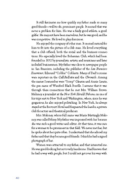 Page from Family Business book Page from Family Business book